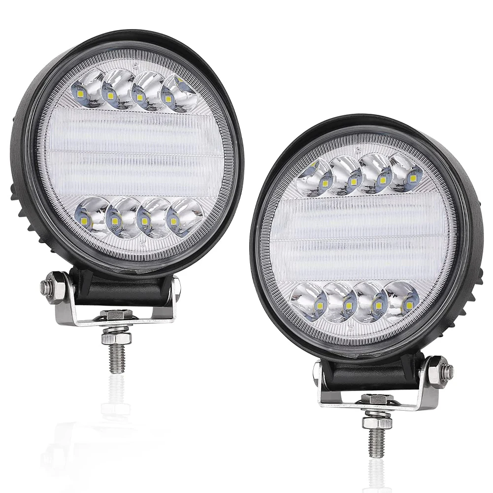 Round led lights 28W RGB Color Changing led lights for car Multi-Mode Strobe led lights for vehicles Refitting Lamp for ATV UTV
Round led lights 28W RGB Color Changing led lights for car Multi-Mode Strobe led lights for vehicles Refitting Lamp for ATV UTV