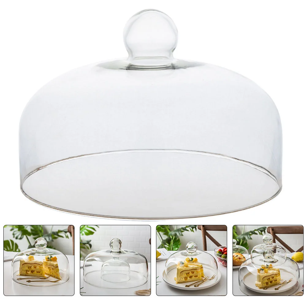 Circle Tray Cake Glass Lid Food Covers Tent Practical Insect Preservation Dessert Plate Umbrella Display Tool Snack
Circle Tray Cake Glass Lid Food Covers Tent Practical Insect Preservation Dessert Plate Umbrella Display Tool Snack