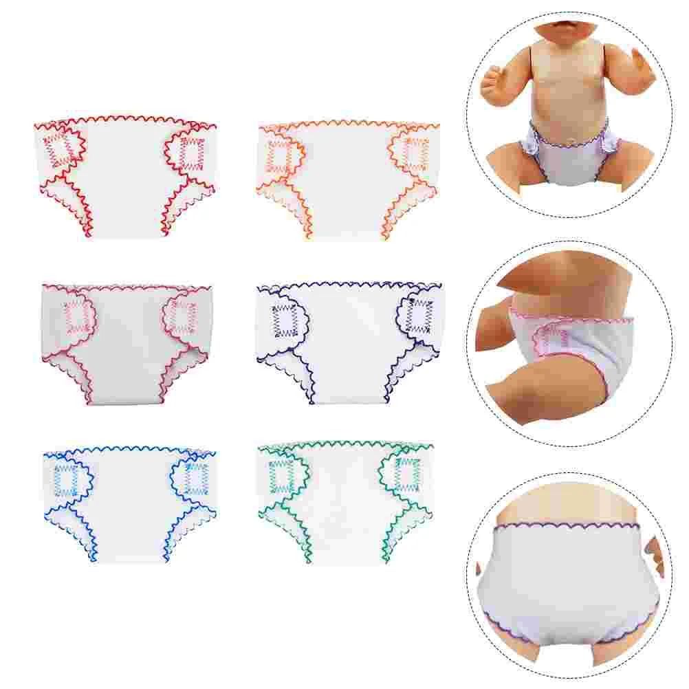 6pcs Doll Nappies Doll Clothes Accessories Doll Clothes Ornament Baby Doll Nappies for Children Gift
6pcs Doll Nappies Doll Clothes Accessories Doll Clothes Ornament Baby Doll Nappies for Children Gift