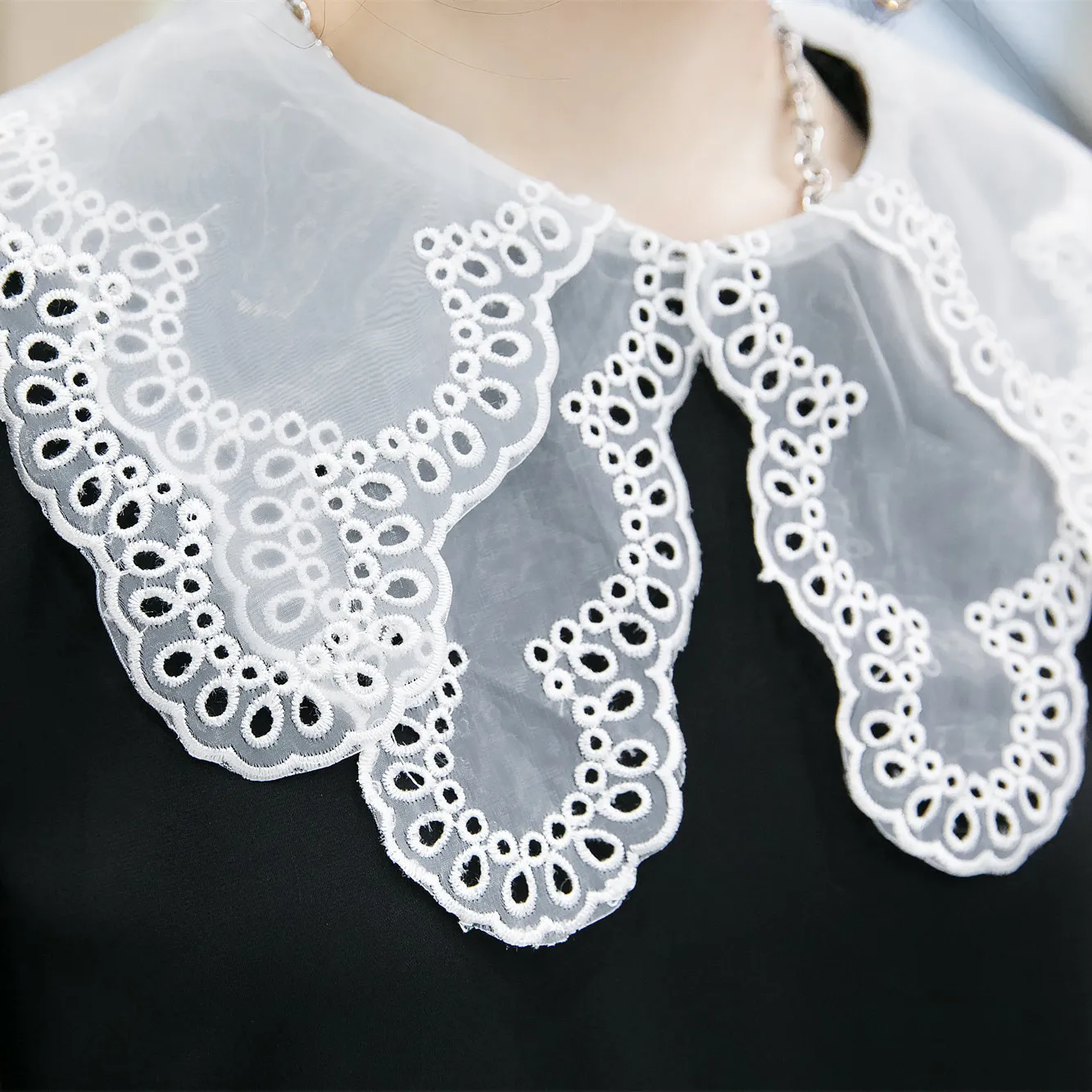 Sitonjwly 2023 Vintage Detachable Lapel Fake Collar Lace Hollow Lapel Down False Collar Half Shirt Blouse Tops Clothes Decor
Sitonjwly 2023 Vintage Detachable Lapel Fake Collar Lace Hollow Lapel Down False Collar Half Shirt Blouse Tops Clothes Decor