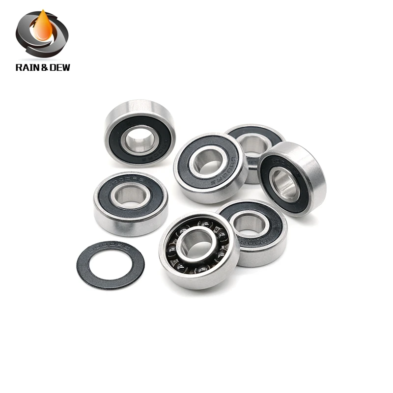 

6000RS Hybrid Ceramic Bearing 10*26*8 mm ABEC-5 1PC Bicycle Bottom Brackets & Spares 6000 RS 2RS Si3N4 Ball Bearings 6000-2RS