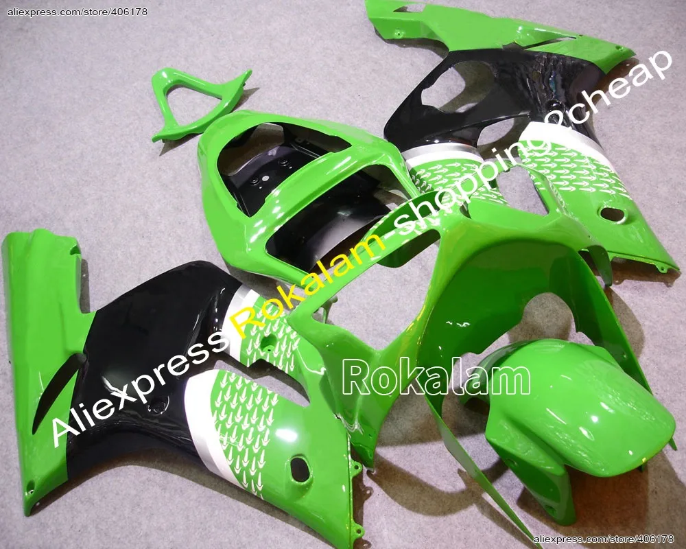 Для Kawasaki Ninja ZX6R 2003 2004 Φ 03 04 ZX 6R 636 комплект обтекателей кузова мотоцикла зеленого цвета (литьё под давлением)
Для Kawasaki Ninja ZX6R 2003 2004 Φ 03 04 ZX 6R 636 комплект обтекателей кузова мотоцикла зеленого цвета (литьё под давлением)
