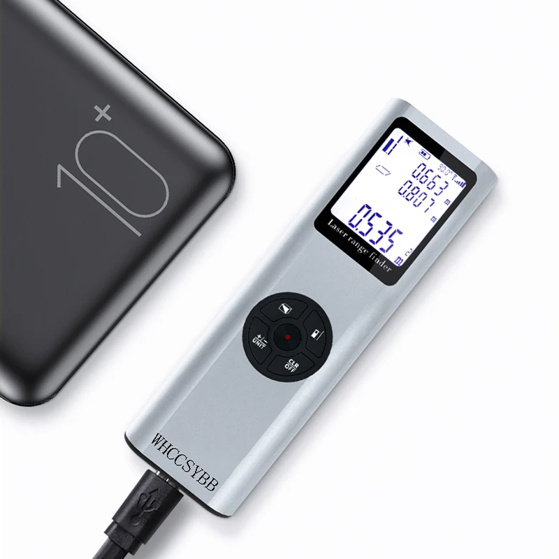 Laser Rangefinder Measure Tool Portable Rangefinder Digital Ruler Length Measure LCD Display Rangefinder Cordless Laser Meter
Laser Rangefinder Measure Tool Portable Rangefinder Digital Ruler Length Measure LCD Display Rangefinder Cordless Laser Meter