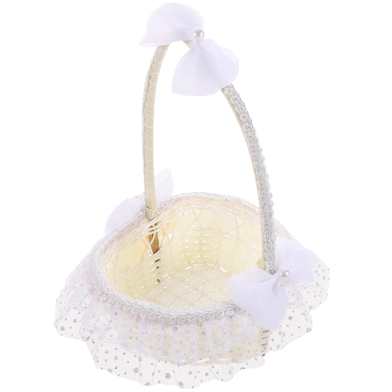 Flower Girl Basket Heart Shaped White Decorative Pillow Heart-shaped Wedding Baskets
Flower Girl Basket Heart Shaped White Decorative Pillow Heart-shaped Wedding Baskets