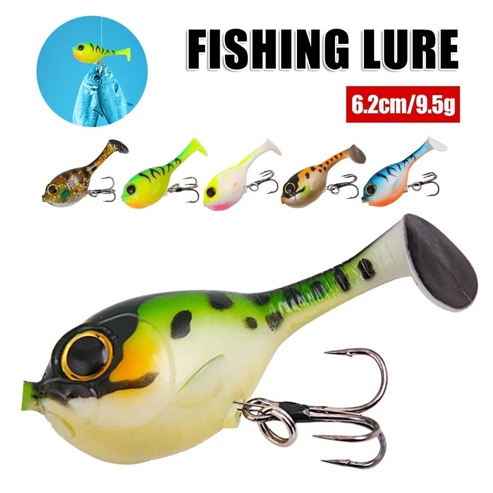 1pcs Soft Bait Artificial Fishing Lure 62mm 9.5g Jighead Micro Fishing Lures Wobblers Swimbait Silicone Crankbait Fishing Tackle
1pcs Soft Bait Artificial Fishing Lure 62mm 9.5g Jighead Micro Fishing Lures Wobblers Swimbait Silicone Crankbait Fishing Tackle