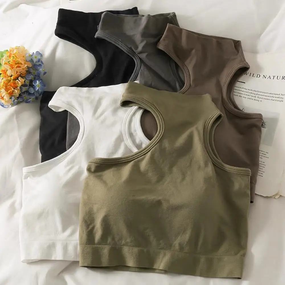 Women Summer Hollow Crop Tops Halter Sleeveless Tops Slim Fit Summer Casual Color Backless Crop Tube Tops Streetwear
Women Summer Hollow Crop Tops Halter Sleeveless Tops Slim Fit Summer Casual Color Backless Crop Tube Tops Streetwear