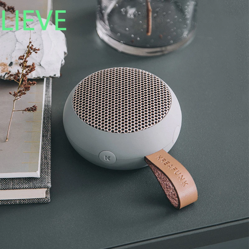 Kreafunk Ago - Portable Bluetooth Mini Speaker, Waterproof And Dustproof, Suitable For Outdoor Voice Calls
Kreafunk Ago - Portable Bluetooth Mini Speaker, Waterproof And Dustproof, Suitable For Outdoor Voice Calls
