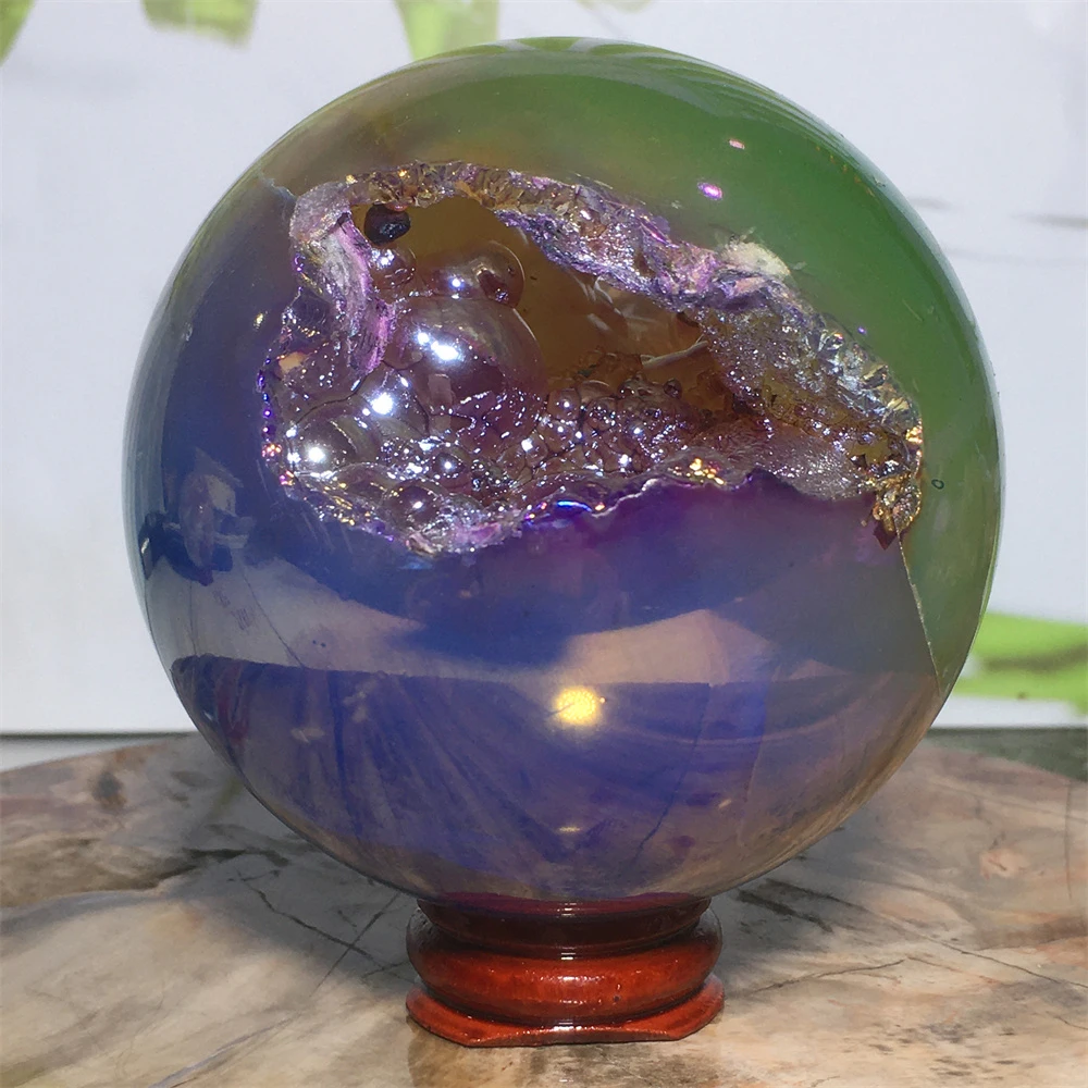 Angel Aura Prehnite Geode Quartz Crystal Voog Sphere Meditation Healing Druzy Gemstone Mineral Ball Ornament For Home Decoration
Angel Aura Prehnite Geode Quartz Crystal Voog Sphere Meditation Healing Druzy Gemstone Mineral Ball Ornament For Home Decoration