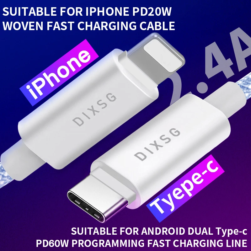 20W 3m PD USB C Super-Fast Charge Cable For iPhone 14 13 12 11 Max XS X 60W Type-C Fast Charing Data Cord Xiaomi Huawei Samsung
20W 3m PD USB C Super-Fast Charge Cable For iPhone 14 13 12 11 Max XS X 60W Type-C Fast Charing Data Cord Xiaomi Huawei Samsung