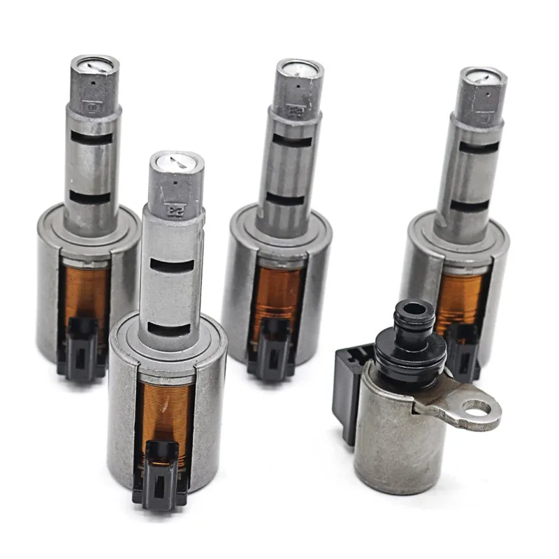 New 5Pcs RE0F11A JF015E CVT Transmission Solenoid Gearbox Kit for Nissan Sentra Versa Chevrolet Spark Suzuki Swift 2012-2015
New 5Pcs RE0F11A JF015E CVT Transmission Solenoid Gearbox Kit for Nissan Sentra Versa Chevrolet Spark Suzuki Swift 2012-2015