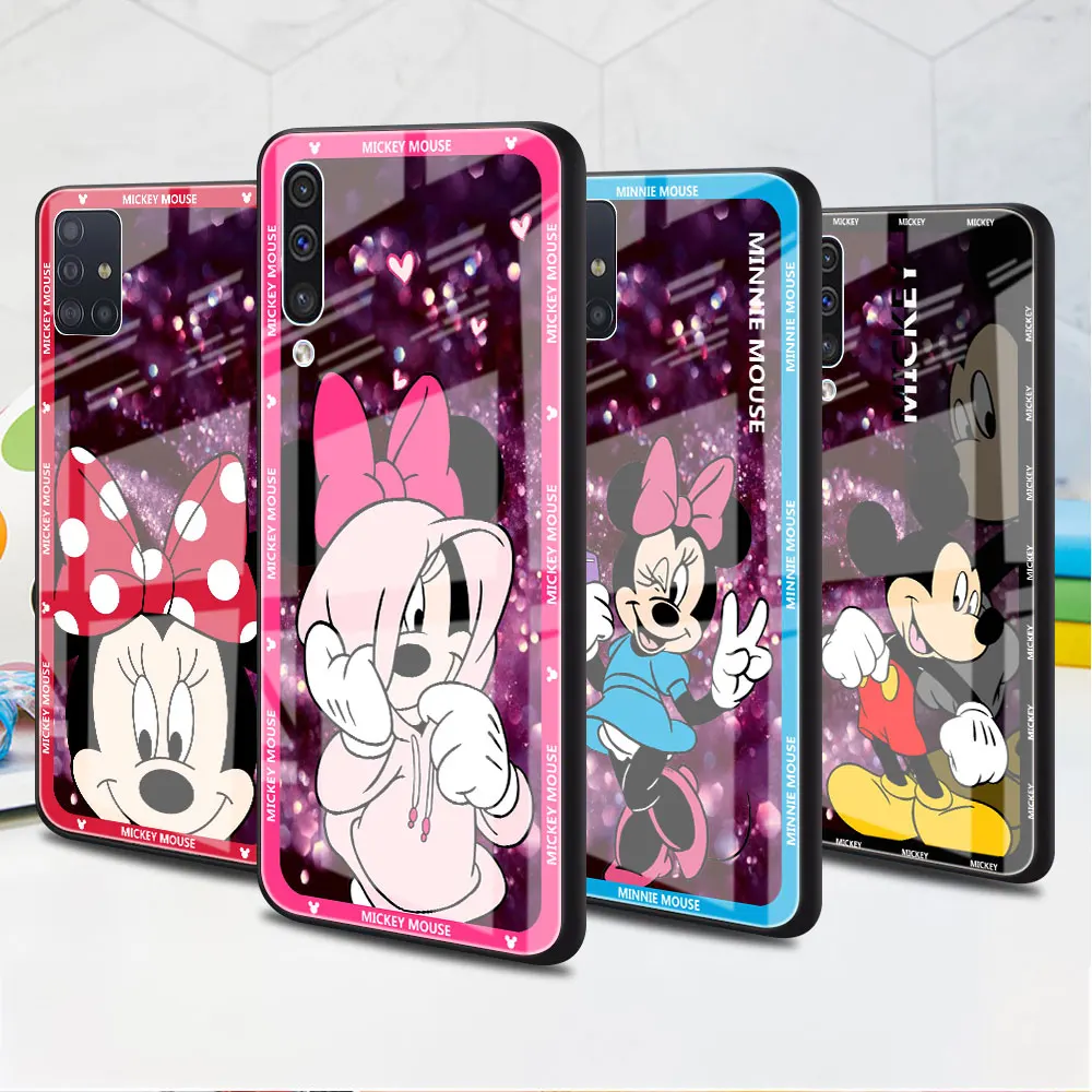 Glass Case for Samsung Galaxy A52 A53 5G A72 A71 A54 A50 A14 A23 A13 A21s Black Soft Edge Phone Coque Disney Mickey Mouse New
Glass Case for Samsung Galaxy A52 A53 5G A72 A71 A54 A50 A14 A23 A13 A21s Black Soft Edge Phone Coque Disney Mickey Mouse New