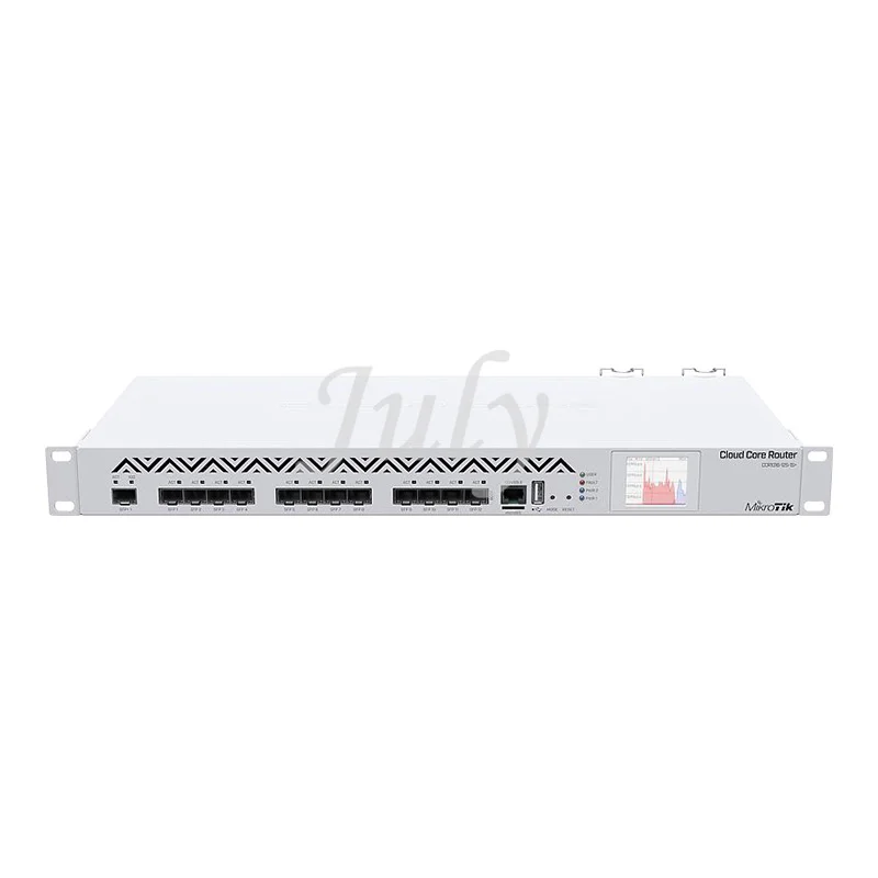

MikroTik CCR1016-12S-1S+ 12 Gigabit light 10000 Gigabit light 16-core ROS router dual power supply