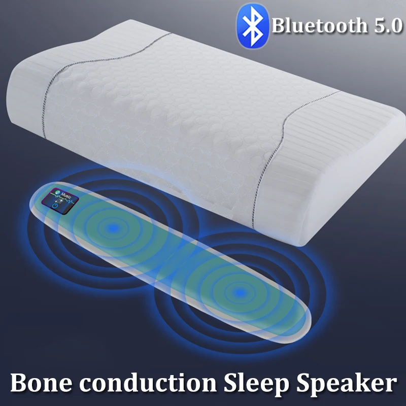 Bone Conduction Bluetooth Speaker Wireless Stereo Soundbar Portable Under Pillow Music Box Improve Sleep For TikTok Facebook
Bone Conduction Bluetooth Speaker Wireless Stereo Soundbar Portable Under Pillow Music Box Improve Sleep For TikTok Facebook