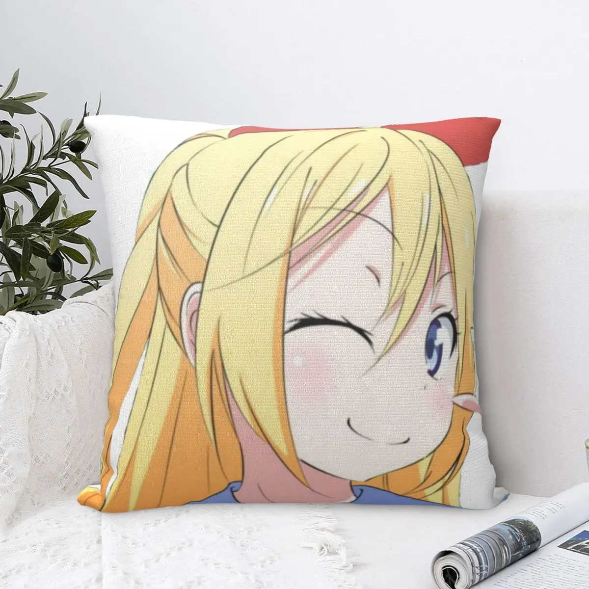 Anime Nisekoi Floor Pillowcase Pillow Case Cushion Cover Home Sofa Car Decorative Throw Pillow Decor Decoration Cute 45*45cm
Anime Nisekoi Floor Pillowcase Pillow Case Cushion Cover Home Sofa Car Decorative Throw Pillow Decor Decoration Cute 45*45cm
