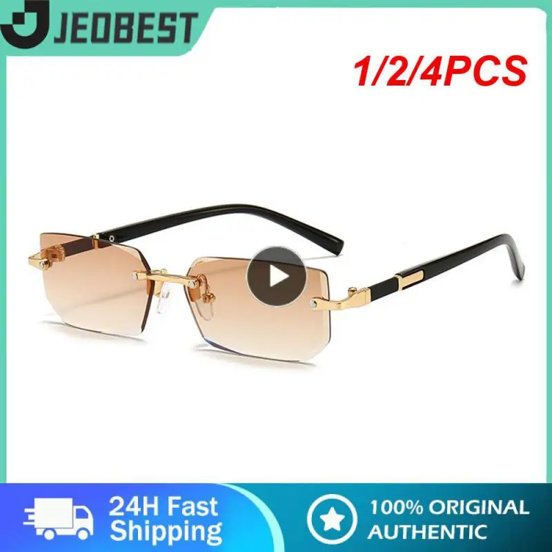 1/2/4PCS Trendy Punk Rimless Rectangle Sunglasses Men Women Fashion Shades UV400 Driving Sun Glasses Frameless Gradient Eyewear
1/2/4PCS Trendy Punk Rimless Rectangle Sunglasses Men Women Fashion Shades UV400 Driving Sun Glasses Frameless Gradient Eyewear