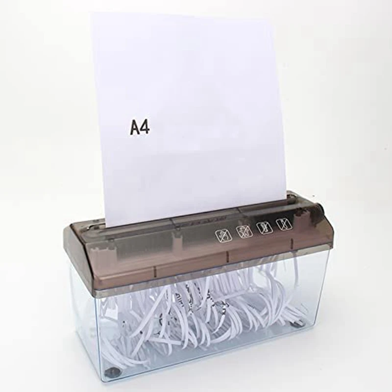 Hand Shredder, Manual Paper Cutting Machine A4 For Home, Mini Portable Manual Shredder For Home, School And Office
Hand Shredder, Manual Paper Cutting Machine A4 For Home, Mini Portable Manual Shredder For Home, School And Office