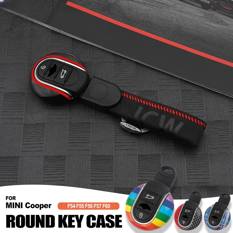 For MINI Cooper Key Case Car Cover F54 F55 F56 F60 One D S Key Chain Union Jack Bulldog JCW Protecter Car Key Modification Case
For MINI Cooper Key Case Car Cover F54 F55 F56 F60 One D S Key Chain Union Jack Bulldog JCW Protecter Car Key Modification Case