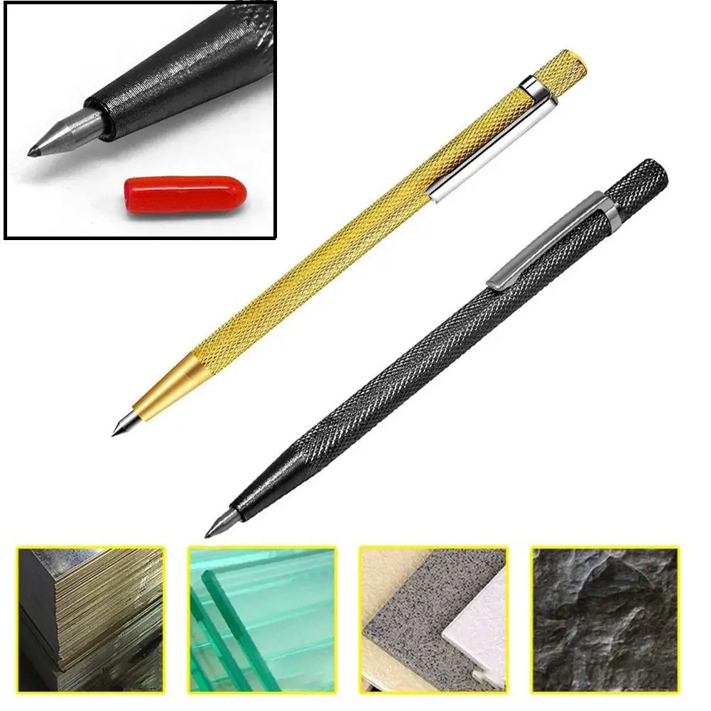 2pcs Tungsten Carbide Tip Scriber Marking Etching Pen Tip Engraving Pen Ceramic Wood Carving Scribing Marker Hand Tools
2pcs Tungsten Carbide Tip Scriber Marking Etching Pen Tip Engraving Pen Ceramic Wood Carving Scribing Marker Hand Tools