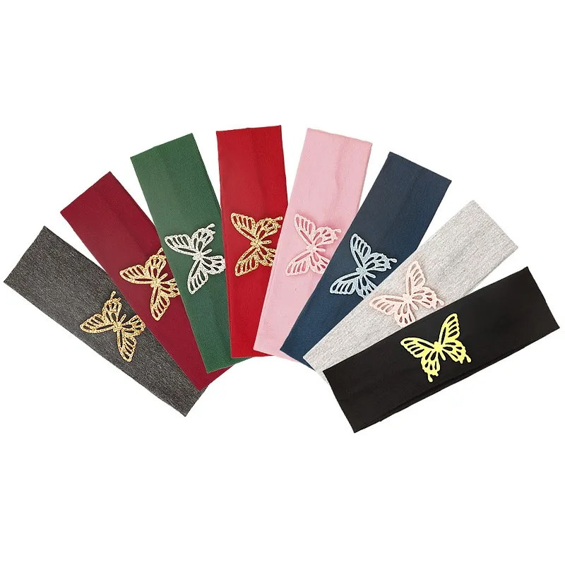 Child Colorful Butterfly Elastic Cotton Headbands Hairbands Cute Baby Girls Boys Solid Color Turbands Headwear Hair Accessories
Child Colorful Butterfly Elastic Cotton Headbands Hairbands Cute Baby Girls Boys Solid Color Turbands Headwear Hair Accessories