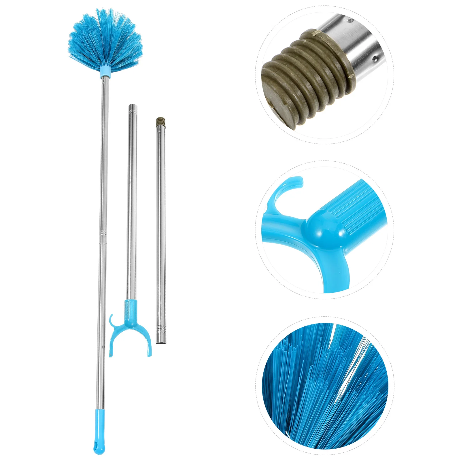 Ceiling Fans Duster Spider Web Remover Cobweb Broom Cleaner Plastic Extension Pole Brush
Ceiling Fans Duster Spider Web Remover Cobweb Broom Cleaner Plastic Extension Pole Brush