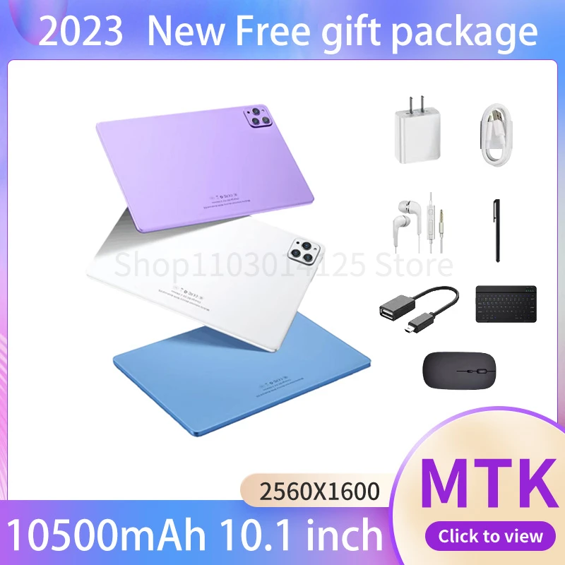 Android 13.0 Tablet 10.11 12", 16GB RAM, 1TB ROM, Wi-Fi, Google Play, GPS Dual SIM, Calling With Keyboard, Global Edition
Android 13.0 Tablet 10.11 12", 16GB RAM, 1TB ROM, Wi-Fi, Google Play, GPS Dual SIM, Calling With Keyboard, Global Edition