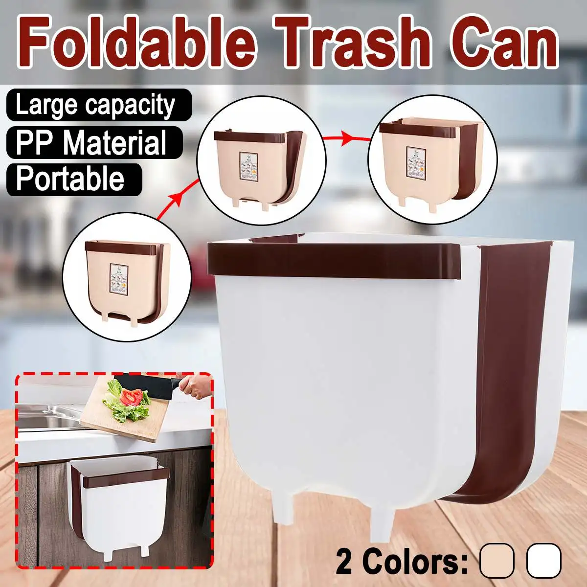 Folding KitchenTrash Can Wall Hanging Kitchen Cabinet Bin Can Garbage Storage Rubbish Container For Kitchen Dustbin Garbage Bin
Folding KitchenTrash Can Wall Hanging Kitchen Cabinet Bin Can Garbage Storage Rubbish Container For Kitchen Dustbin Garbage Bin