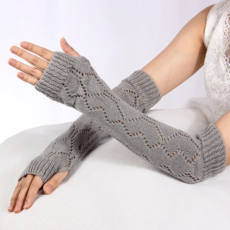 Sexy Women Gloves Hand Warmer Winter Faux Cashmere Knitted Long Warm Arm Sleeves Female Mittens Fingerless Gloves
Sexy Women Gloves Hand Warmer Winter Faux Cashmere Knitted Long Warm Arm Sleeves Female Mittens Fingerless Gloves