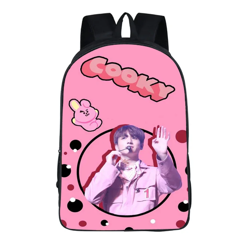 Creative Fashion Korean boy band Notebook Backpacks pupil School Bags 3D Print Oxford Waterproof Boys/Girls Laptop Backpacks
Creative Fashion Korean boy band Notebook Backpacks pupil School Bags 3D Print Oxford Waterproof Boys/Girls Laptop Backpacks