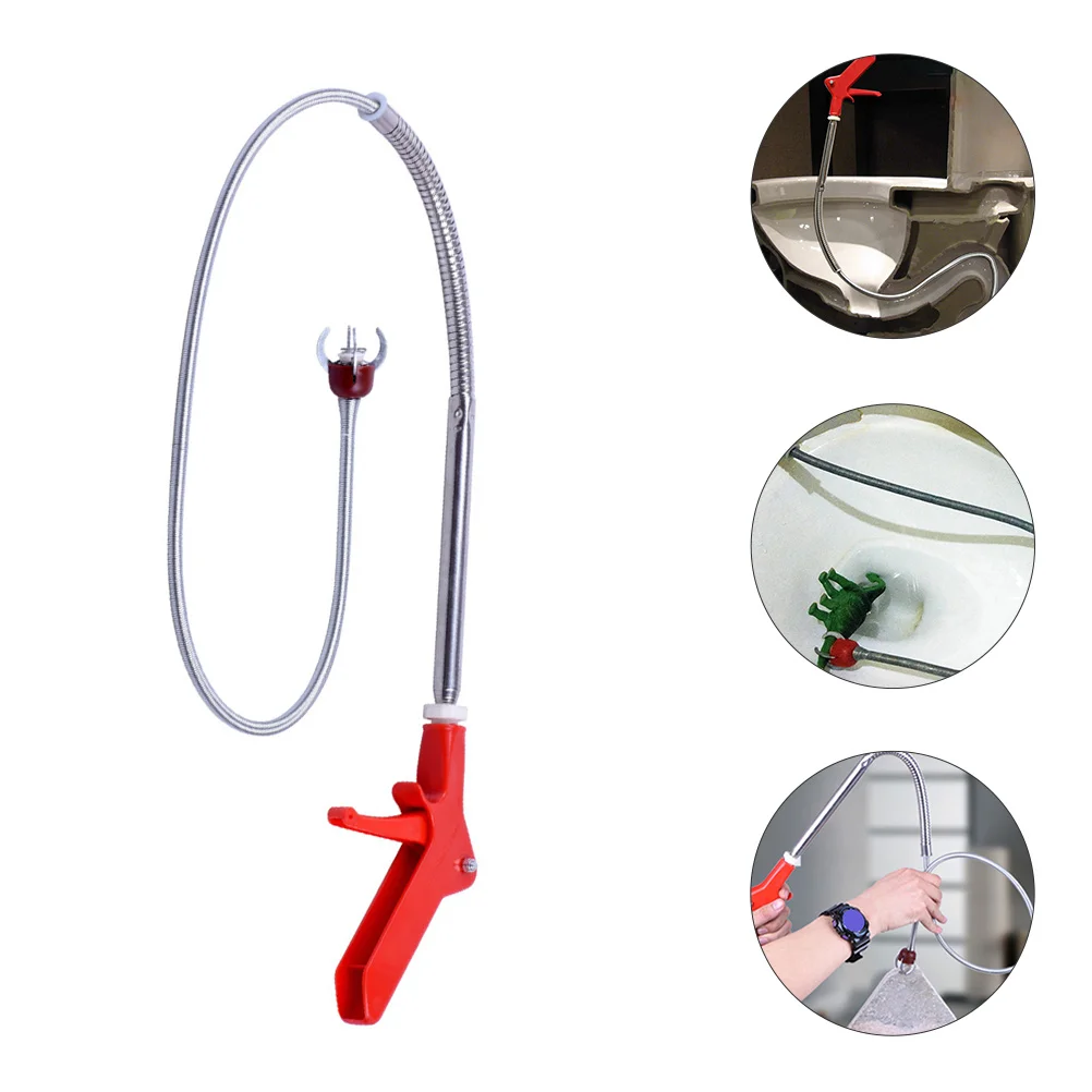 Snake Drain Clog Remover Tool Claw Hair Toilet Sink Retriever Brush Cleaning Foot 6 Plumbing Stick Augerflexible Retractable
Snake Drain Clog Remover Tool Claw Hair Toilet Sink Retriever Brush Cleaning Foot 6 Plumbing Stick Augerflexible Retractable