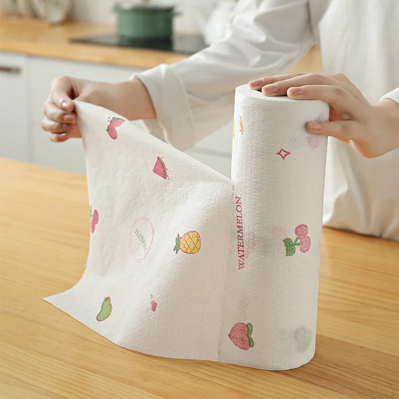 50Pcs/Roll Lazy Rag Disposable Cleaning Cloth Non-woven Wet Dry Dish Cloth Absorbent Paper Towel Kitchen Cleaning Cloth Rags
50Pcs/Roll Lazy Rag Disposable Cleaning Cloth Non-woven Wet Dry Dish Cloth Absorbent Paper Towel Kitchen Cleaning Cloth Rags