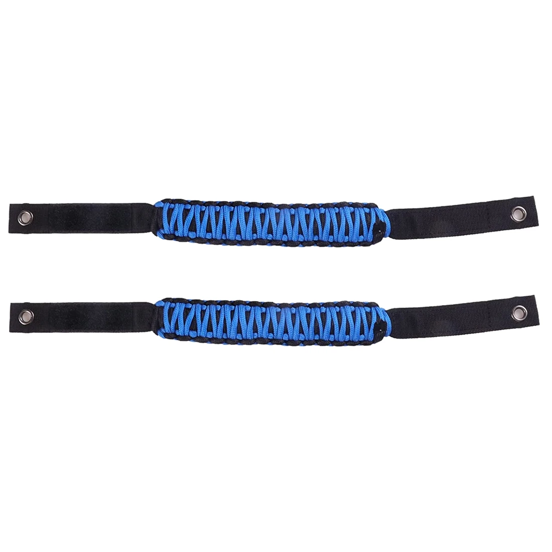 Roll Bar Grab Handles Paracord Grip Handle for Ford Bronco 2021 2022 Accessories, 2 Pack (Blue)
Roll Bar Grab Handles Paracord Grip Handle for Ford Bronco 2021 2022 Accessories, 2 Pack (Blue)