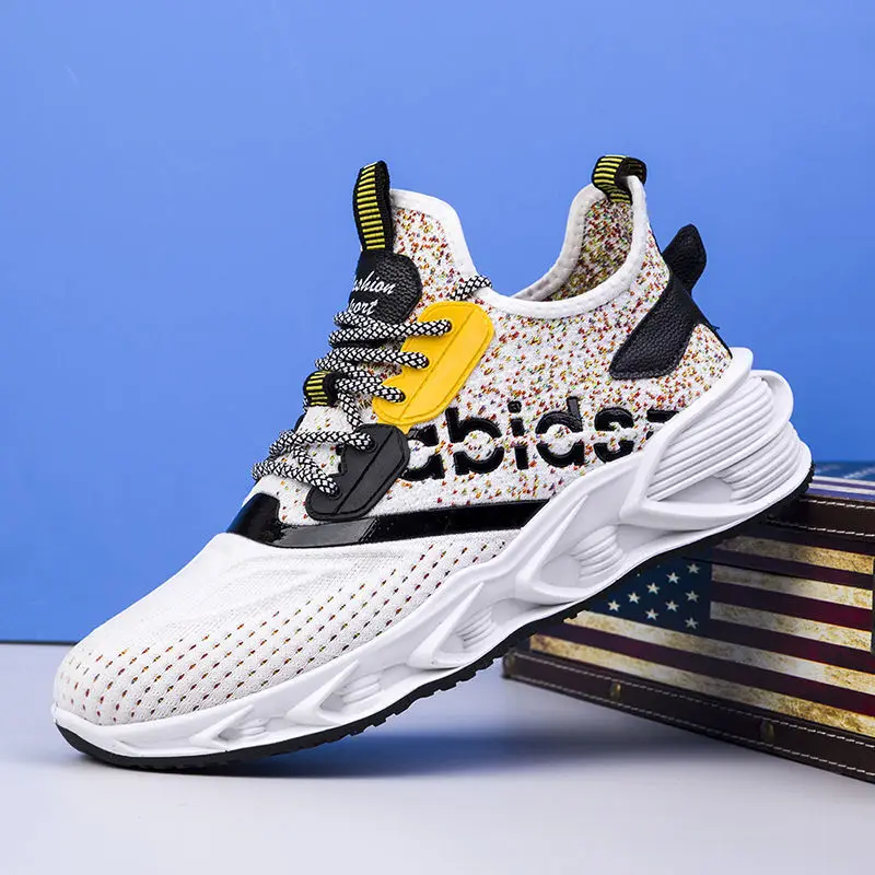 Мужские сетчатые дышащие спортивные Нескользящие кроссовки для бега, легкие удобные кроссовки для путешествий, новинка 2022
Мужские сетчатые дышащие спортивные Нескользящие кроссовки для бега, легкие удобные кроссовки для путешествий, новинка 2022