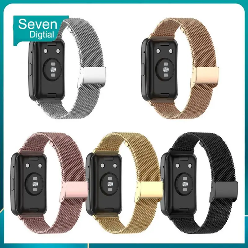 Unisex Soft Watchband Smart Watch Replaceable Strap Stainless Steel Sweatproof Watch Strap For Huawei Watch Fit Waterproof
Unisex Soft Watchband Smart Watch Replaceable Strap Stainless Steel Sweatproof Watch Strap For Huawei Watch Fit Waterproof