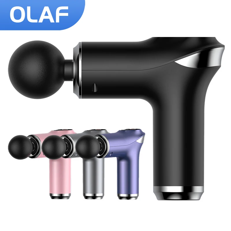 OLAF Portable Massage Gun Electric Massager Deep Tissue Muscle Neck Back Body Relaxation High Speed Fascia Gun Fitness Equipment
OLAF Portable Massage Gun Electric Massager Deep Tissue Muscle Neck Back Body Relaxation High Speed Fascia Gun Fitness Equipment