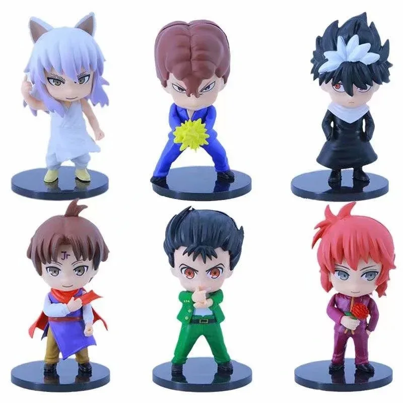 10cm 6pcs YuYu Hakusho Yuusuke Urameshi fleeting shadow action figure collection toys Christmas gift doll with box
10cm 6pcs YuYu Hakusho Yuusuke Urameshi fleeting shadow action figure collection toys Christmas gift doll with box