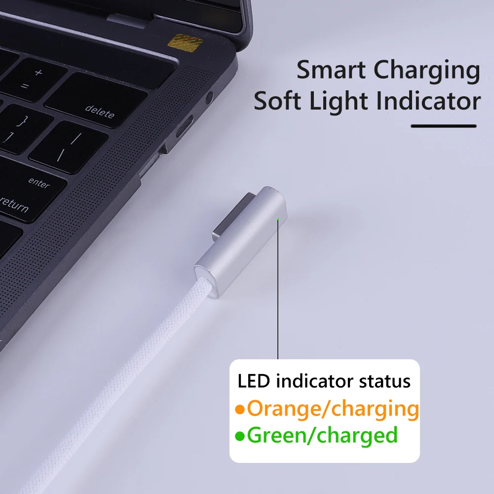 100W Magnetic Quick charging Cable for Macbook Pro/Air Laptop Power Supply Charger Adapter 180cm USB C to Magnetic for Macbook
100W Magnetic Quick charging Cable for Macbook Pro/Air Laptop Power Supply Charger Adapter 180cm USB C to Magnetic for Macbook
