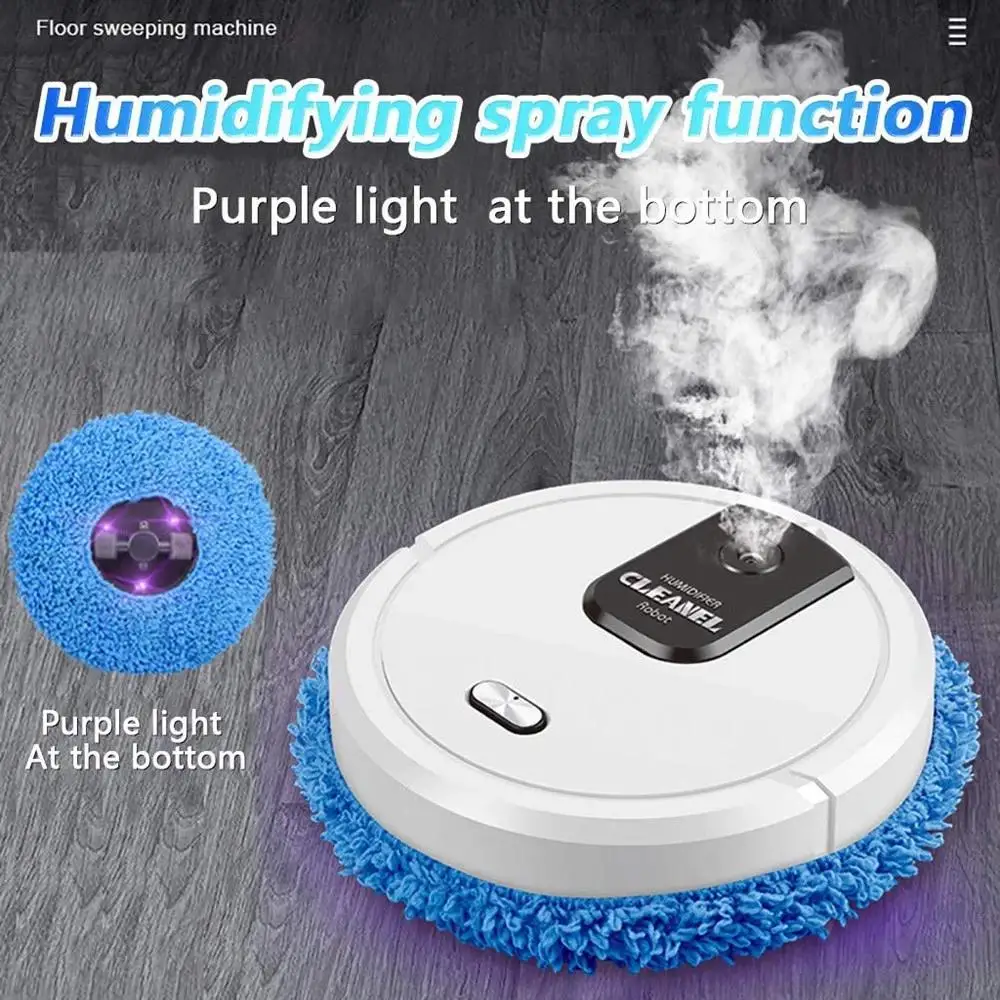 Automatic Smart Vacuum Cleaner Robot Dry Wet Dust Mopping Cleaning Machine USB Charging Wireless Electric Household Mopper
Automatic Smart Vacuum Cleaner Robot Dry Wet Dust Mopping Cleaning Machine USB Charging Wireless Electric Household Mopper