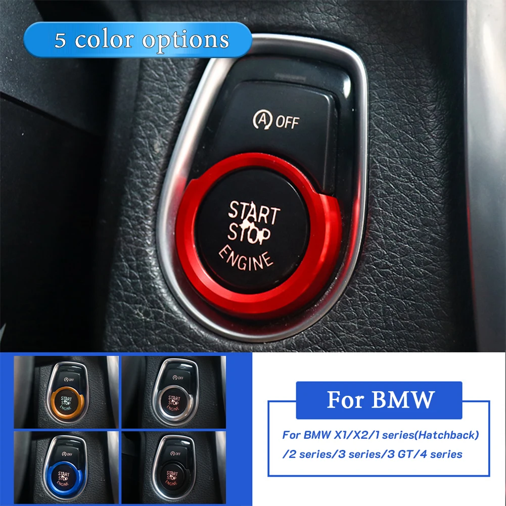 For BMW Engine Start Stop Button Cover Aluminum Alloy Car Decorative Ring Auto Interior Accessories Stickers Ignition Trim Cover
For BMW Engine Start Stop Button Cover Aluminum Alloy Car Decorative Ring Auto Interior Accessories Stickers Ignition Trim Cover