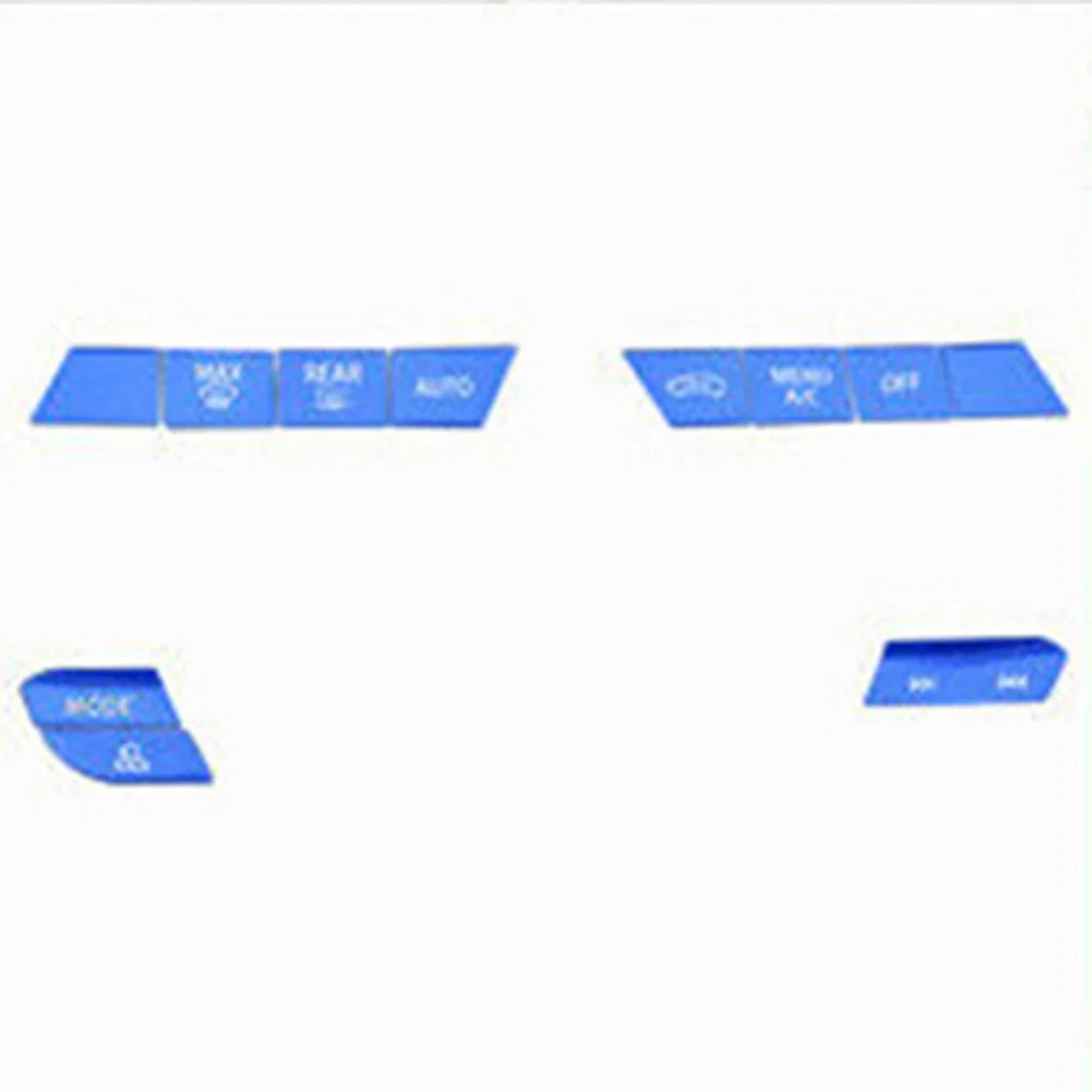 11pcs Blue Car Front AC Button Fan Speed Button Cover Interior For BMW 3 G20 4 G22 1 F40 Button Decoration Mouldings Parts
11pcs Blue Car Front AC Button Fan Speed Button Cover Interior For BMW 3 G20 4 G22 1 F40 Button Decoration Mouldings Parts