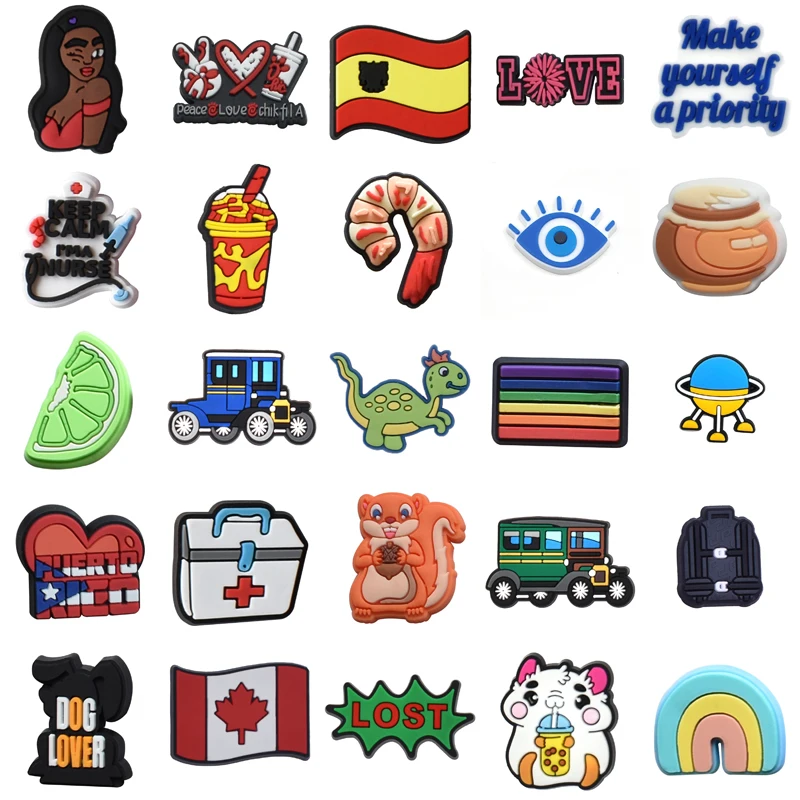 Girl Wholesale Bulk Decorations for Crocs Shoes Accessories Packs Kids Boy Men Shoe Charms Women Charm Para Pins Set Jeans Gifts
Girl Wholesale Bulk Decorations for Crocs Shoes Accessories Packs Kids Boy Men Shoe Charms Women Charm Para Pins Set Jeans Gifts