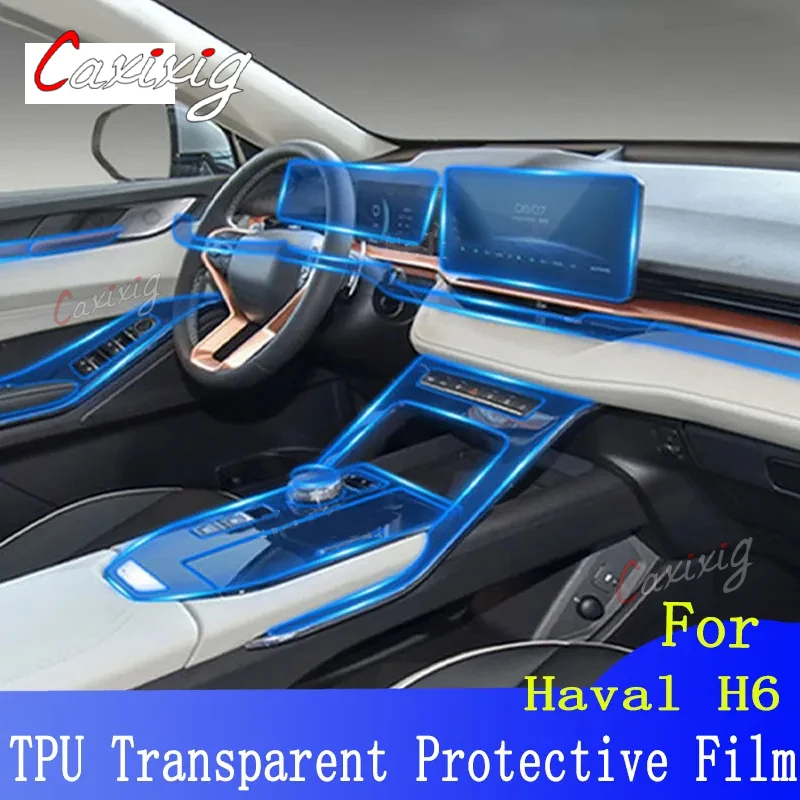 For Haval H6 2021 Car Interior Accessories Center Console Instrument Navigation Transparent TPU Protective Anti-scratch Repair
For Haval H6 2021 Car Interior Accessories Center Console Instrument Navigation Transparent TPU Protective Anti-scratch Repair
