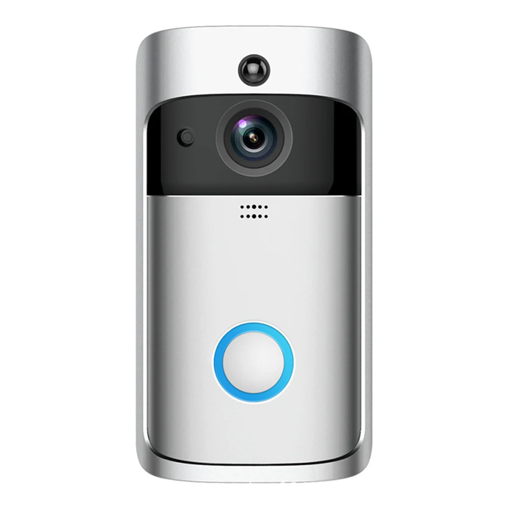 720P HD Camera Two Way Audio Home Security Plastic Wireless WiFi Ring Video Doorbell IR Night Vision PIR Motion Detection Smart
720P HD Camera Two Way Audio Home Security Plastic Wireless WiFi Ring Video Doorbell IR Night Vision PIR Motion Detection Smart