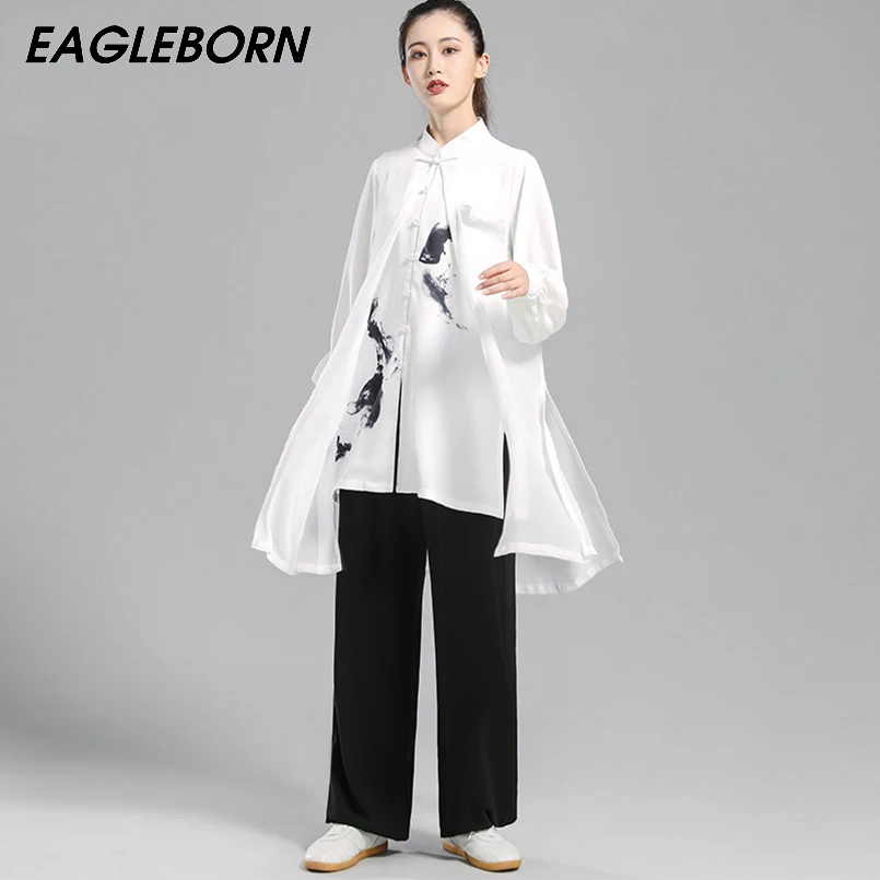 2022 New Traditional Chinese Clothing Tai Chi Clothing Women Ink Three-piece Spring Autumn Competition Suit Men Kungfu Clothing
2022 New Traditional Chinese Clothing Tai Chi Clothing Women Ink Three-piece Spring Autumn Competition Suit Men Kungfu Clothing