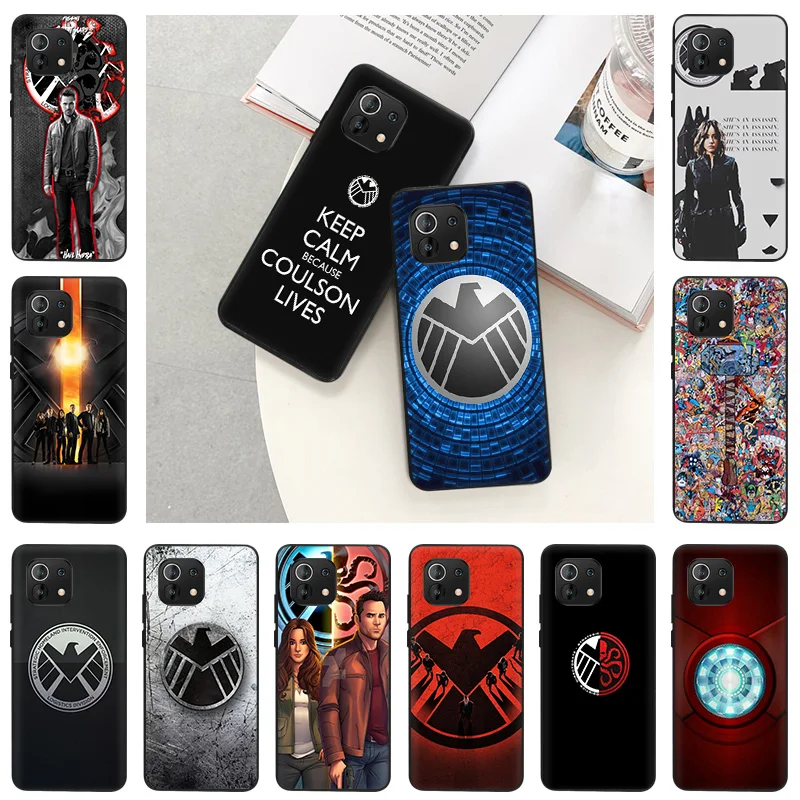 Phone Case for Xiaomi Mi 11 Lite 5G Ultra 10 11i 11x 10T Pro 9 SE Note 10 Lite Agents Of SHIELD Art Matte Soft Black Shell Cover
Phone Case for Xiaomi Mi 11 Lite 5G Ultra 10 11i 11x 10T Pro 9 SE Note 10 Lite Agents Of SHIELD Art Matte Soft Black Shell Cover