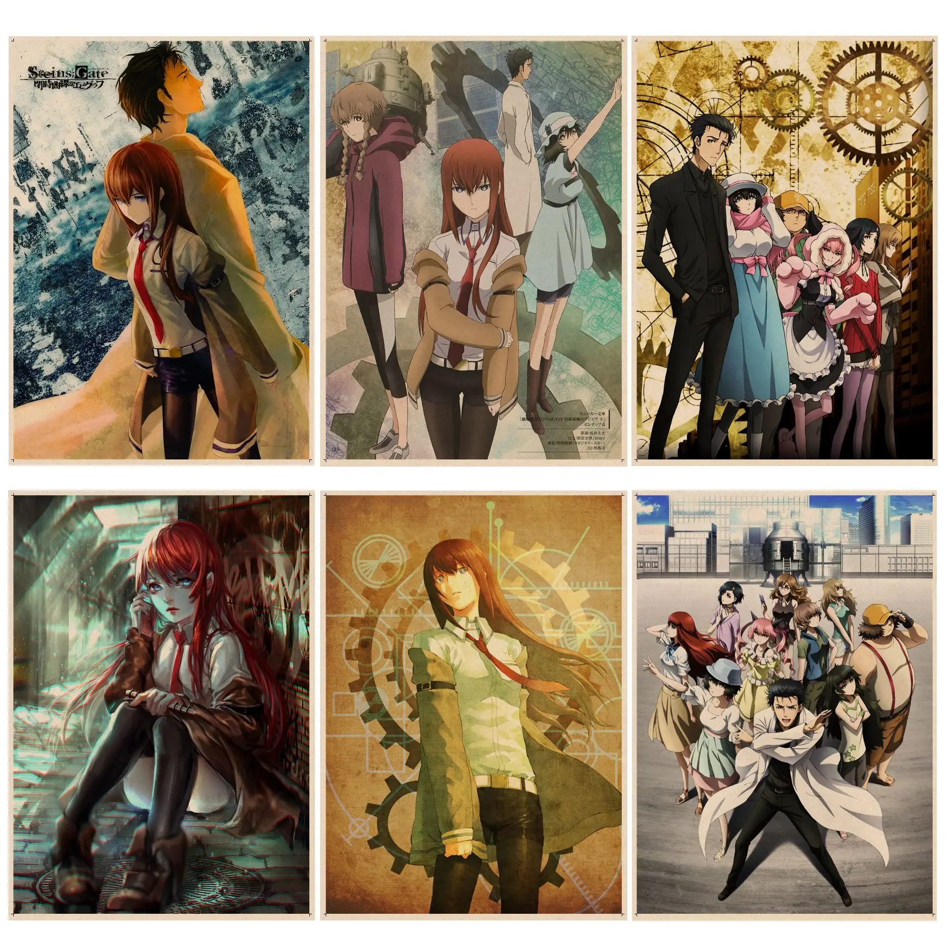 Classic Anime Steins Gate Good Quality Prints and Posters Vintage Room Home Bar Cafe Decor Home decor
Classic Anime Steins Gate Good Quality Prints and Posters Vintage Room Home Bar Cafe Decor Home decor