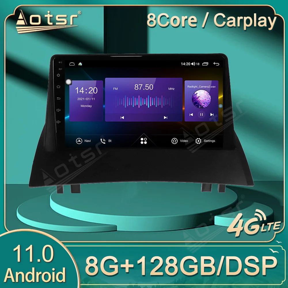Autostereo Radio Android 11 Multimedia For Renault Megane 2 2002 2003 2004 2005 2006 2007 2008 2009 GPS Navi Player BT Head Unit
Autostereo Radio Android 11 Multimedia For Renault Megane 2 2002 2003 2004 2005 2006 2007 2008 2009 GPS Navi Player BT Head Unit