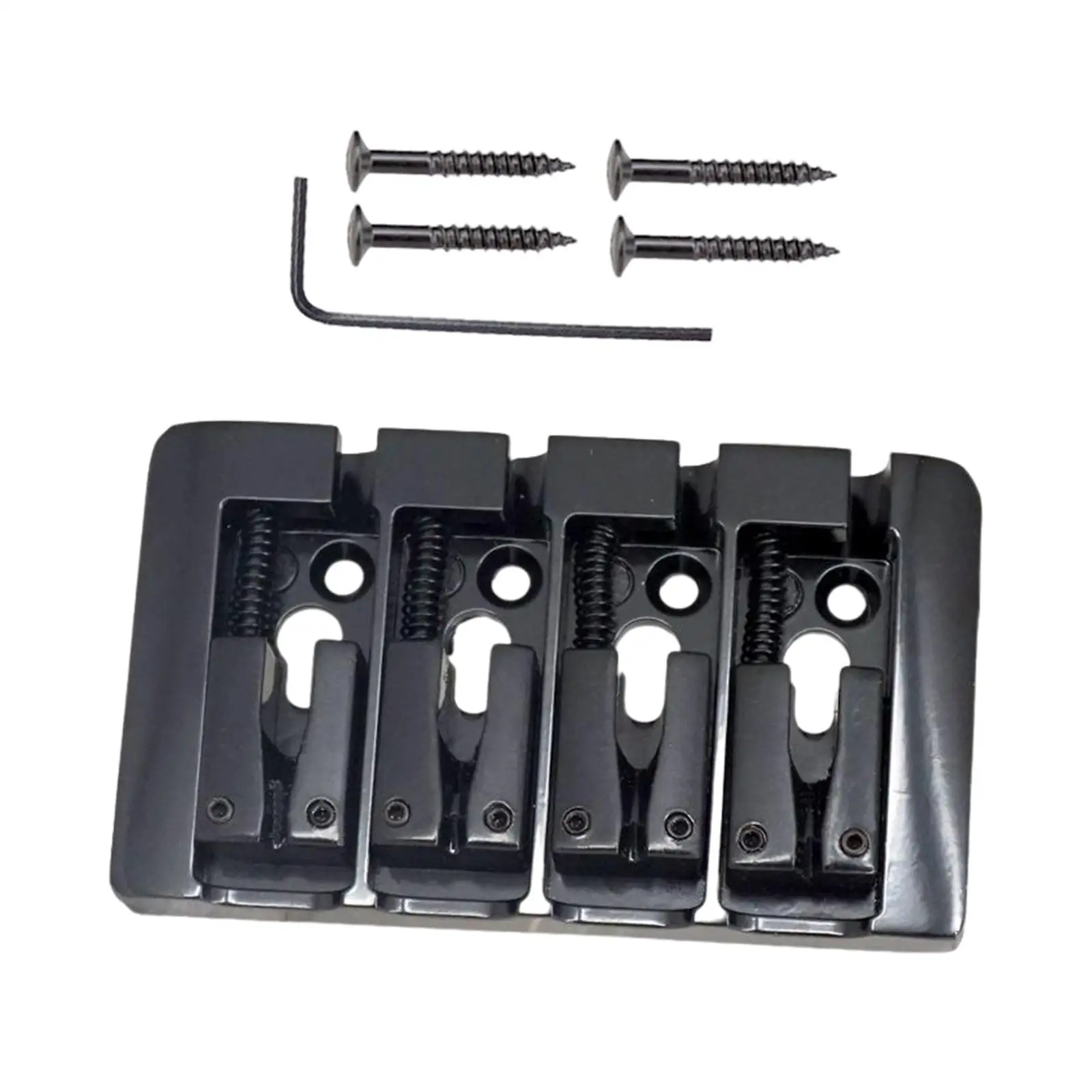 Heavy Duty 4 String Electric Bass Bridge A Style Hardtail Bridge for Electric Guitars Ukulele Accessories Replace Upgrade Parts
Heavy Duty 4 String Electric Bass Bridge A Style Hardtail Bridge for Electric Guitars Ukulele Accessories Replace Upgrade Parts