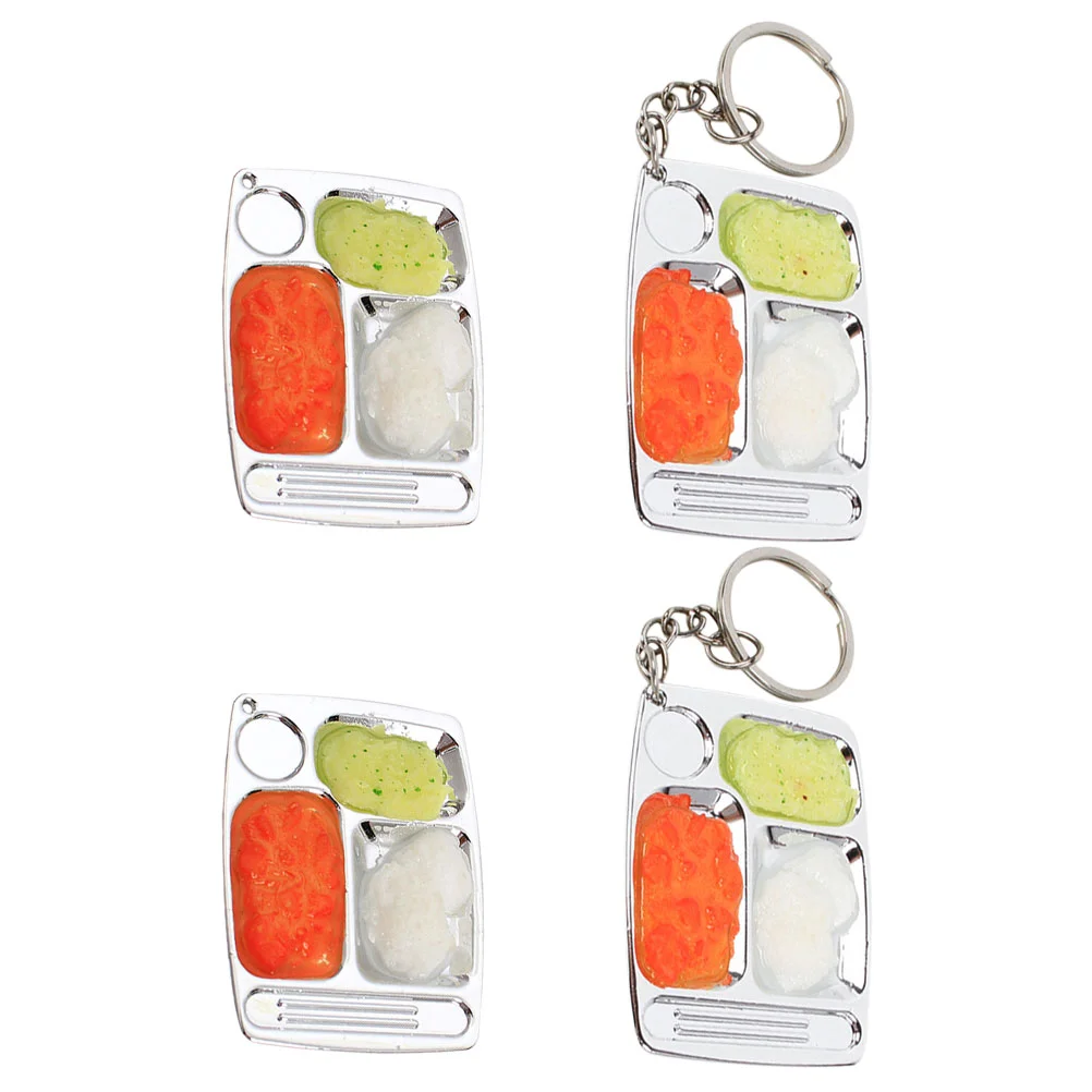 4 Pcs Creativity Small Food Trays Dinner Plate Miniaturas Miniature Divided Plastic Kitchen Accessory
4 Pcs Creativity Small Food Trays Dinner Plate Miniaturas Miniature Divided Plastic Kitchen Accessory