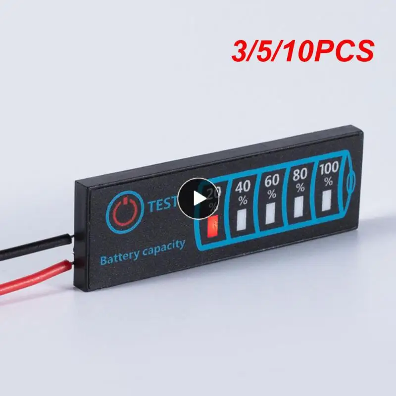3/5/10PCS Dc5-30v 12v 24v Battery Level Indicator General Power Indicator Portable Durable Led Display Panel Car Accessories
3/5/10PCS Dc5-30v 12v 24v Battery Level Indicator General Power Indicator Portable Durable Led Display Panel Car Accessories