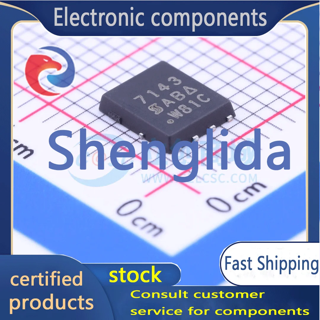 

SI7143DP-T1-GE3 packaged PowerPAK SO-8 Field Effect Transistor (MOSFET) brand new off the shelf 1PCS